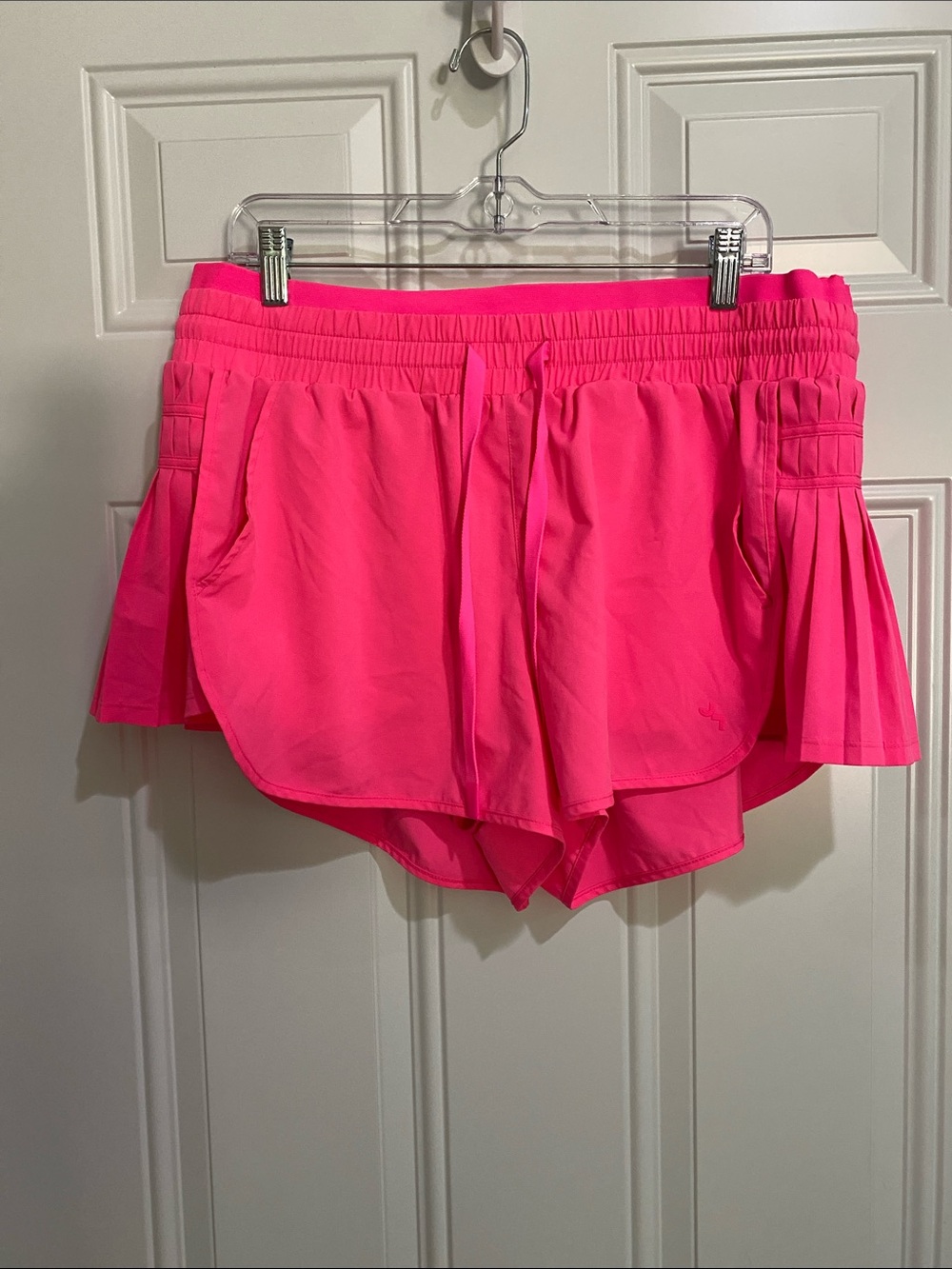 JoyLab Hot Pink Pleated Athletic Shorts